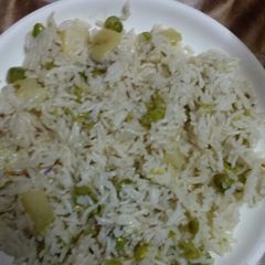 Matar pulao A picture of Matar pulao.