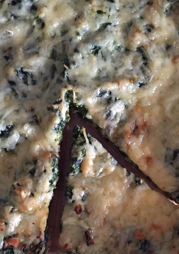 Una foto de Quiche de espinacas y ricotta