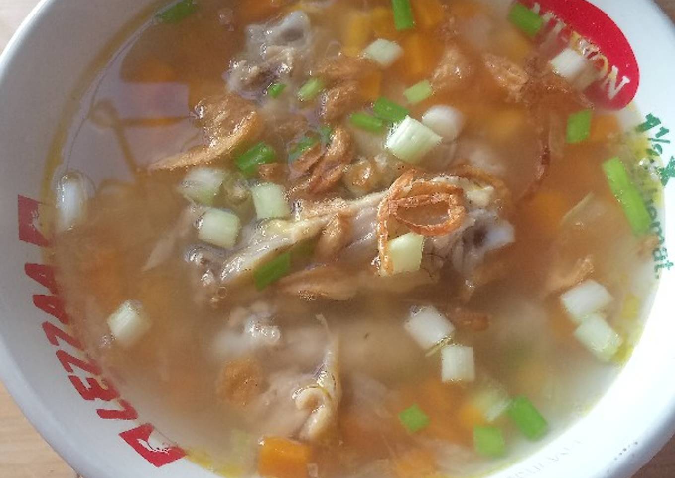 Sop ayam simpel