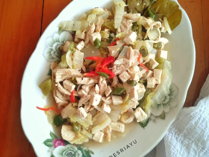 Cara Mudah Menyiapkan Resep Tumis Sawi Putih Ayam Tahu yang Sempurna Anti Ribet, Lezat Sekali