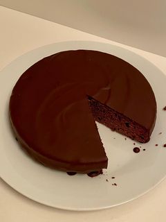 Veganer Schokoladenkuchen Rezepthauptbild
