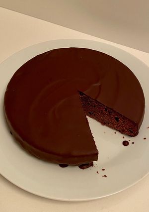 Veganer Schokoladenkuchen Rezepthauptbild