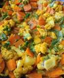 Zanahorias🥕 y coliflor🥙🍛🥘 cremosas...😋