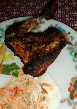 A picture of BBQ Chicken#festiveseason_ Kisumu.