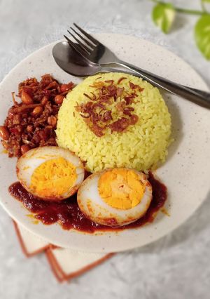 Foto resep 🍂 Nasi Kuning Banjar