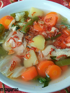 Foto resep Sup ayam sayuran