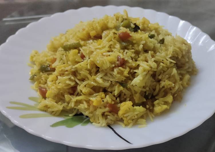 Steps to Make Perfect Vegetable Pulao