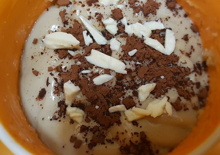 Mug cake de tiramisú
