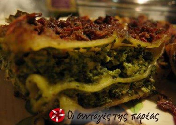 
  Vegan λαζάνια με σπανάκι και μανιτάρια
