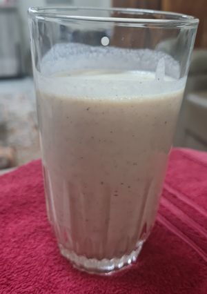 A picture of Foxnuts(pool makhana) health Shake.