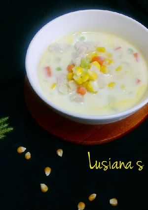 Foto resep Sup Jagung Susu