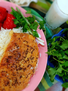 عکسی از دستور ته دیگ زیره سیاه