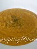 Crema de verduras con calabaza en GME, F y G y tradicional