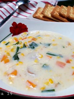 Foto resep Sup Krim Jagung#7