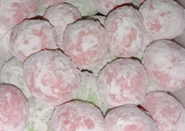 Bola susu mudah