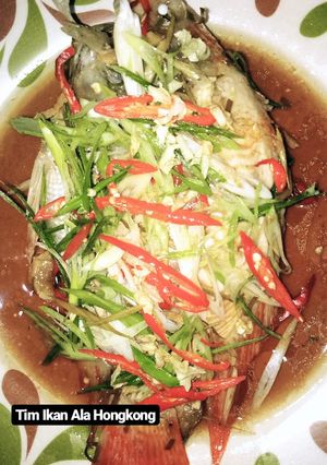 Foto resep Tim Ikan Nila ala Hongkong