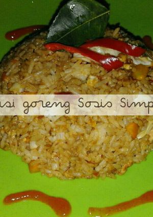Foto resep Nasi goreng Sosis Simple