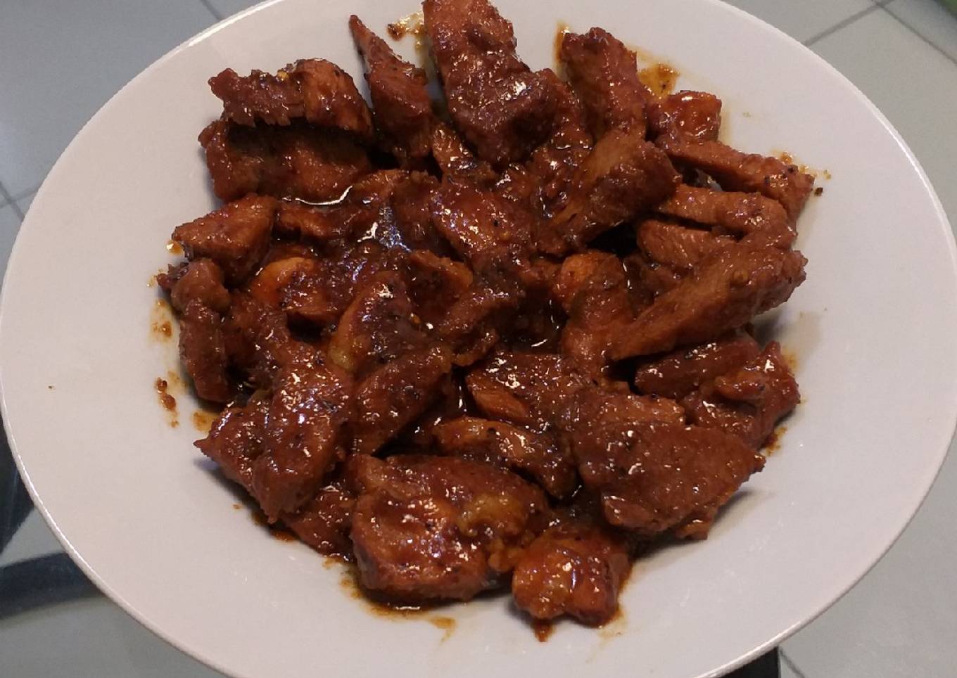 Babi bumbu kemiri