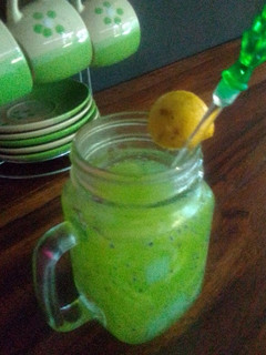 Foto resep Es kuwut melon