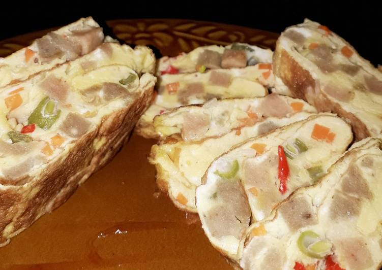 Telur Dadar Gulung ala Korea