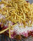 سلطة اعواد البطاطس