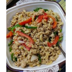 Chicken mince microni A picture of Chicken mince microni.