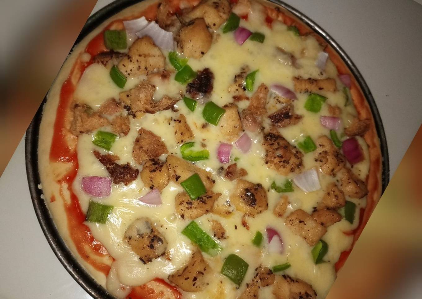 Chicken Fajita Pizza