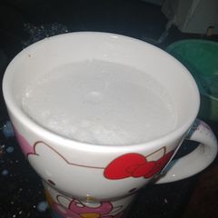 A picture of Date and nuts shake.