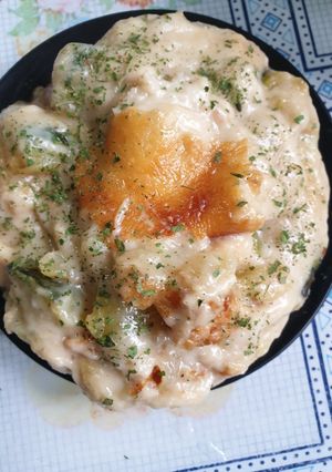 Foto principal de Cazuela de Calabacín con bechamel de avena