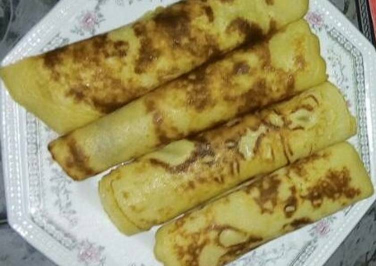 Steps to Prepare Any-night-of-the-week Pancake Cooking Basics for Newbies