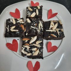 A picture of Chocolate almond fudge.