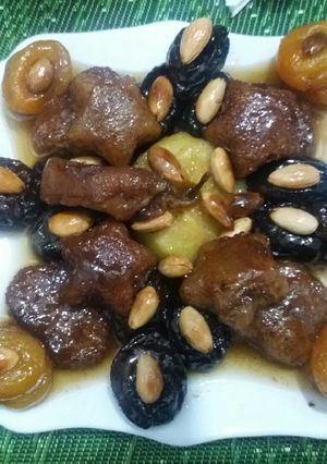 صورة لوصفة طاجين لحلوة