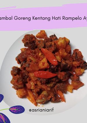 Foto resep 37. Sambal Goreng Kentang Hati Rempelo Ayam
