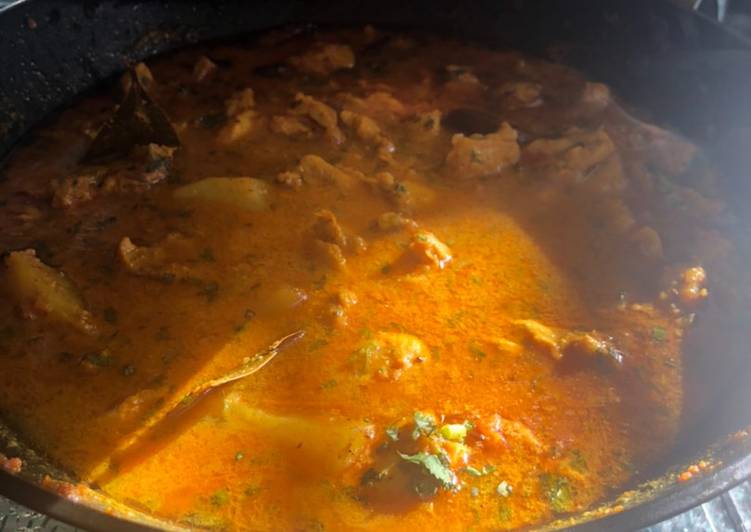 Homemade Fireball Chicken Curry