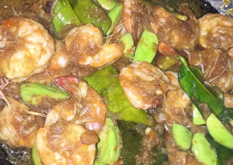 Resep Sambal Udang Pete Anti Gagal