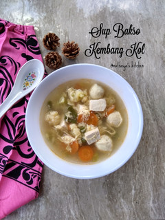 Foto resep Sup Bakso Kembang Kol
