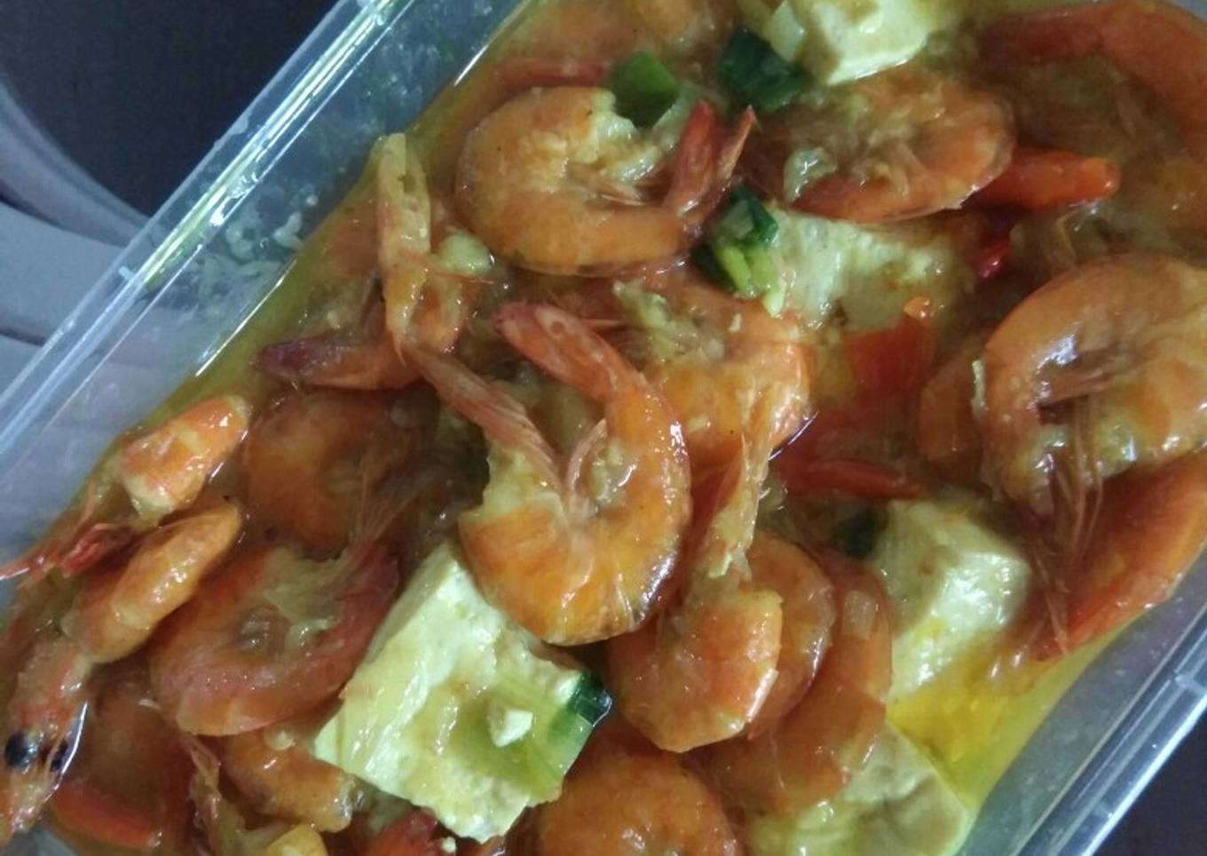 Tahu Udang Simple Bumbu Kuning