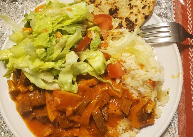 Pancita de res y corazón