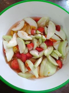 Foto resep Asinan jambu+stroberry