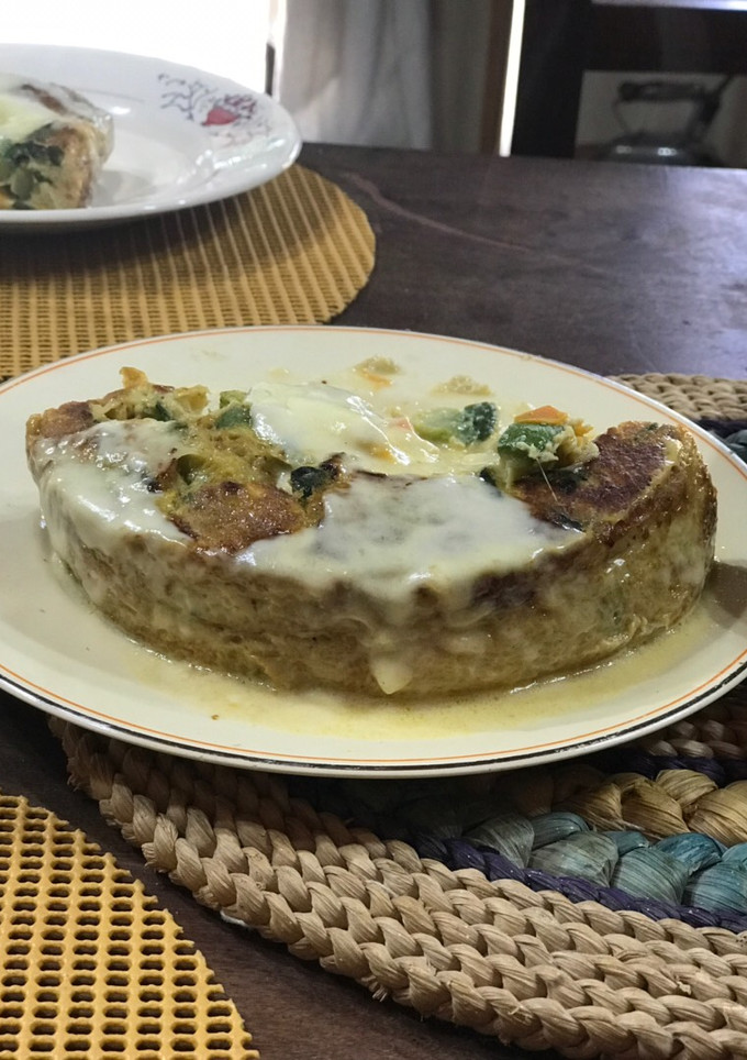 Una foto de Tortilla de verduras al horno