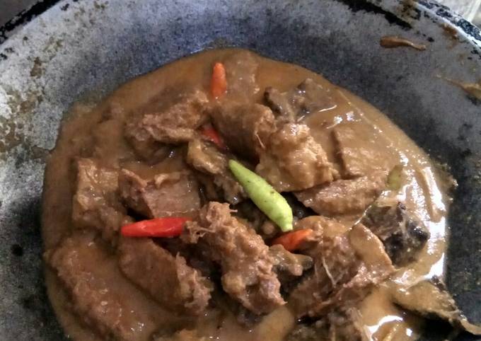 Standar Bagaimana cara bikin Rendang daging sapi simple  istimewa