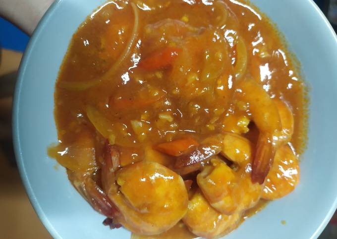 Udang asam manis