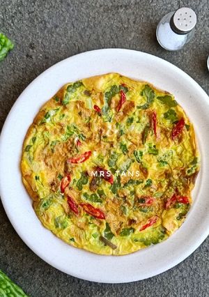 Foto resep Telur Dadar Pare Khas Pontianak