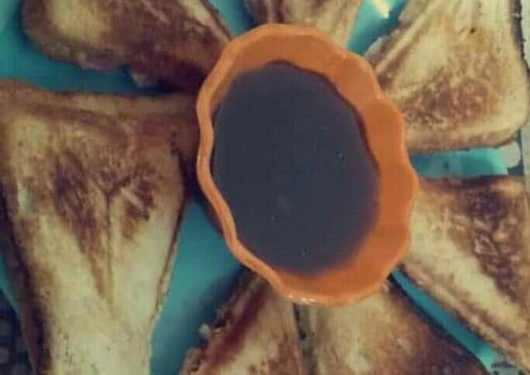 Simple Way to Make Grilled sandwich in 20 Minutes for Young Wife