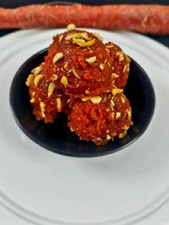 A picture of Mawa Malai Gajar Halwa.