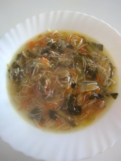 Una foto de Sopa juliana