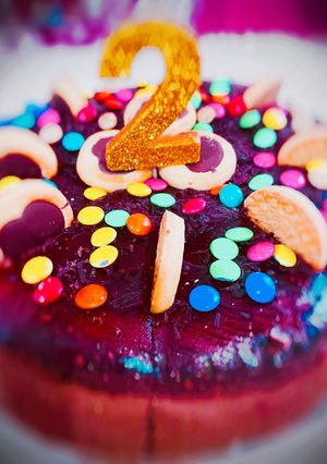 عکسی از دستور کیک تولد ۲سالگی پسرم 🧸