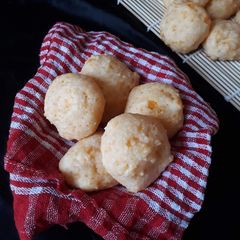 A picture of Brazilian Cheese Bread (PAO DE QUEIJO).