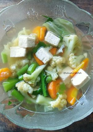 Foto resep Sop Tahu Putih