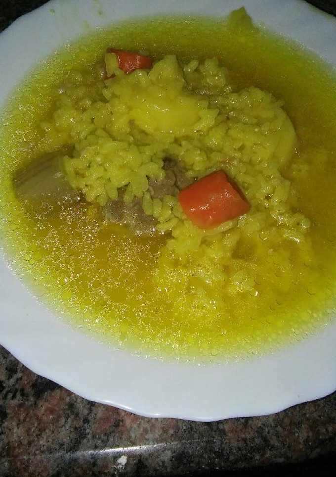 Una foto de Caldo de carne